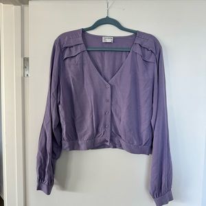 Frank & Oak Mauve Blouse